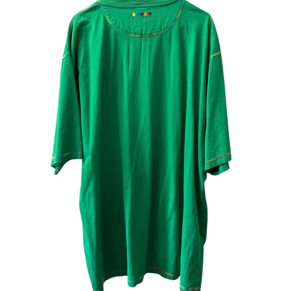 COOGI Men’s Kelly Green Embroidered Short Sleeve Tee Shirt, Size XXXL. - Picture 13 of 14